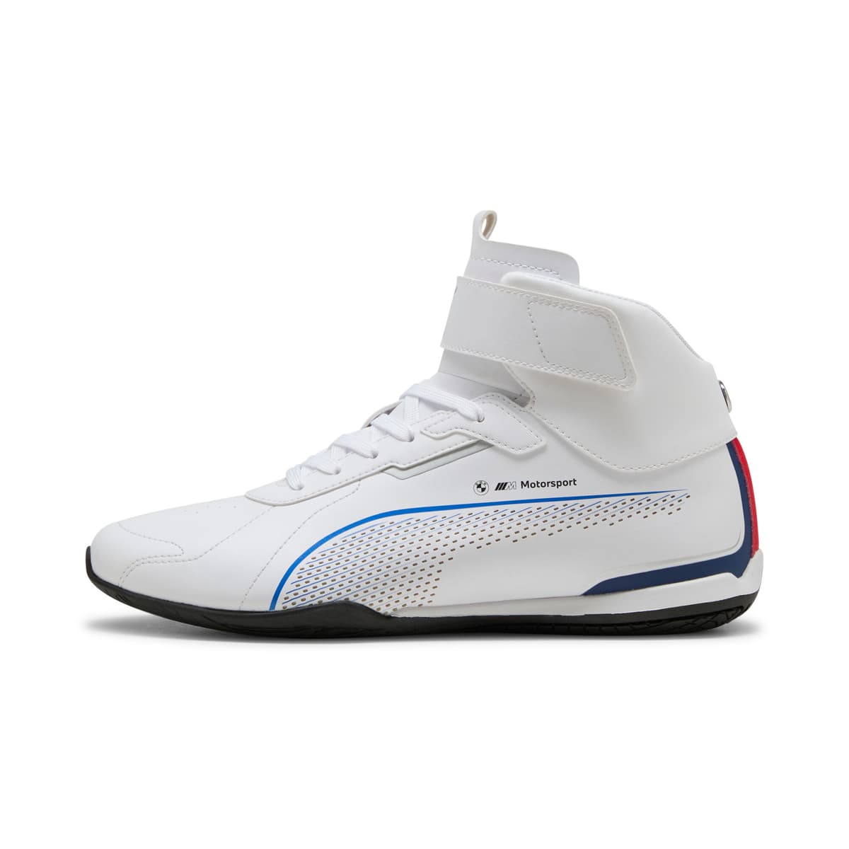PUMA BMW M Motorsport Neo Cat 3.0 Mid uniseks sneakers, Wit, Maat 43