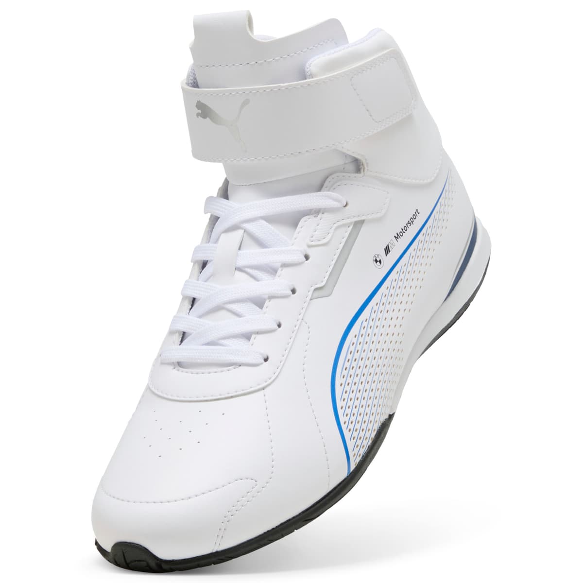 PUMA BMW M Motorsport Neo Cat 3.0 Mid uniseks sneakers, Wit, Maat 43 thumbnail 2