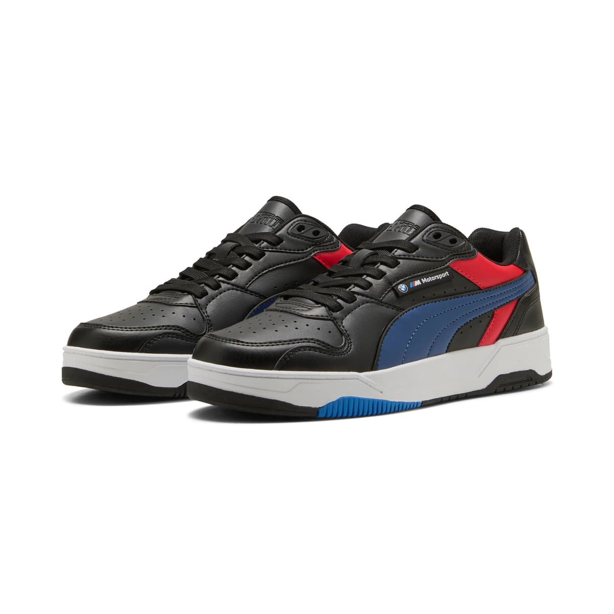 PUMA BMW M Motorsport RBD Break lage uniseks sneakers, Blauw/Zwart, Maat 38,5 thumbnail 6