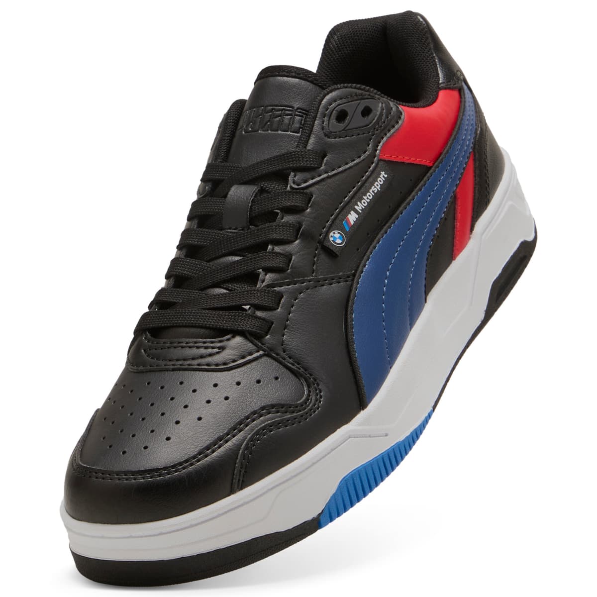 PUMA BMW M Motorsport RBD Break lage uniseks sneakers, Blauw/Zwart, Maat 38,5 thumbnail 2