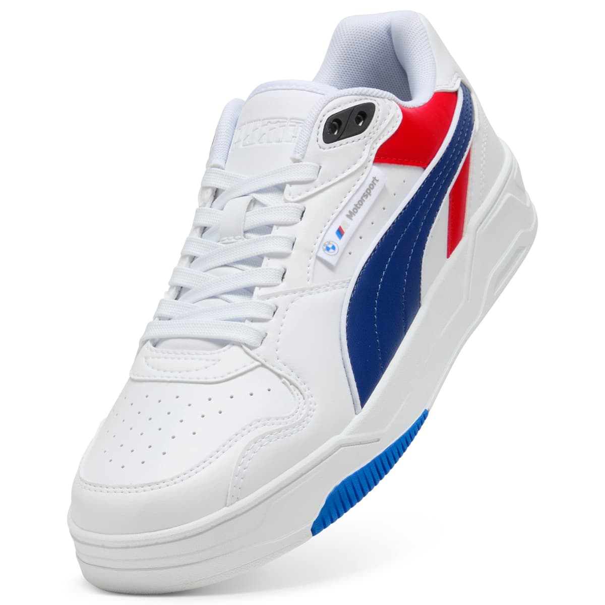 PUMA BMW M Motorsport RBD Break lage uniseks sneakers, Blauw/Wit, Maat 47 thumbnail 2
