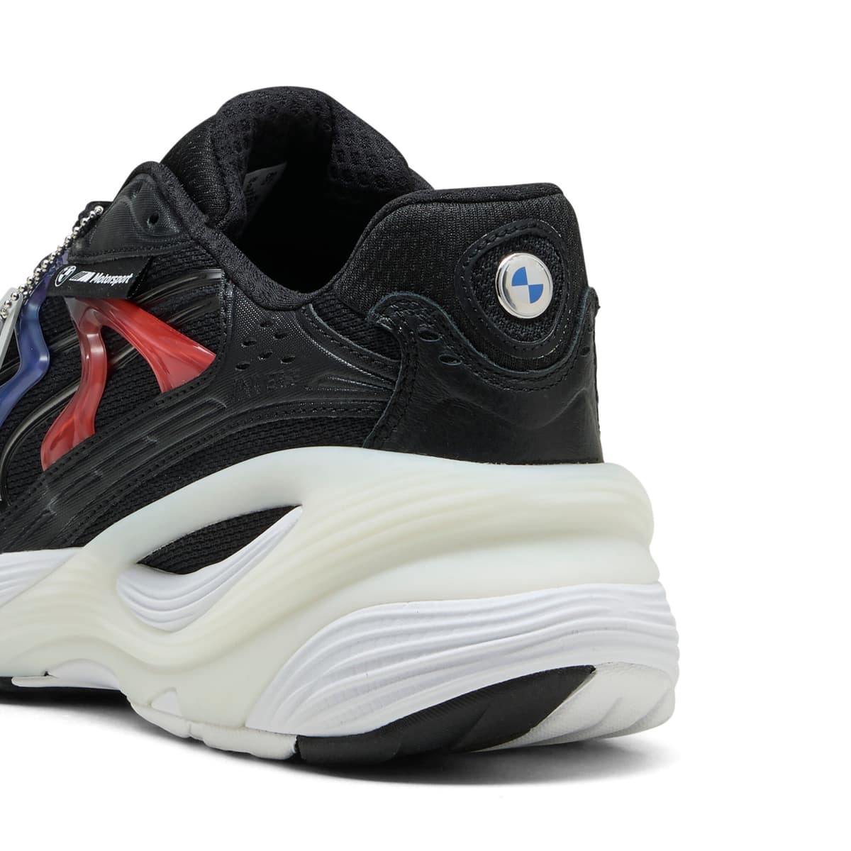 PUMA BMW M Motorsport Inverse uniseks sneakers, Zwart, Maat 37 thumbnail 5