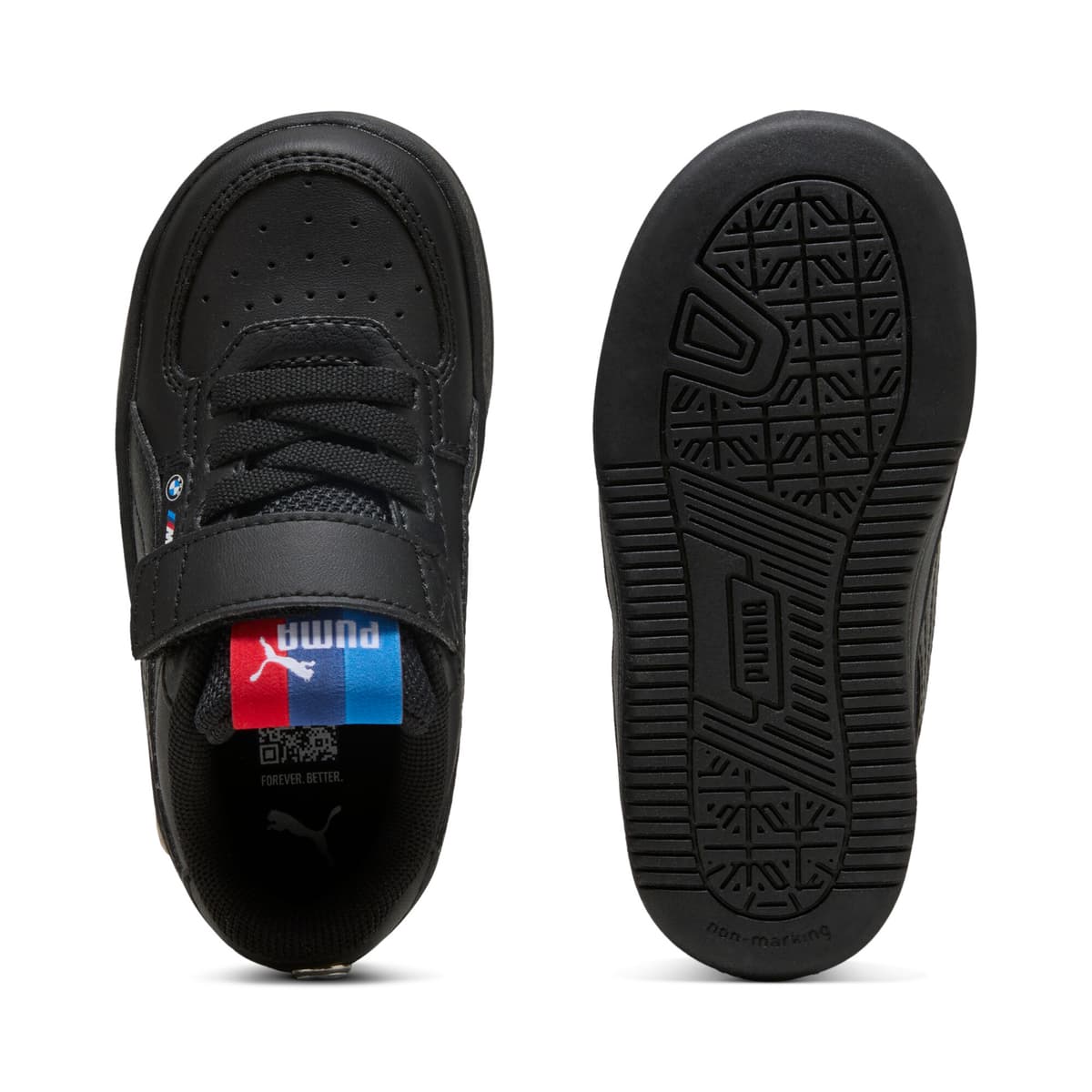 PUMA BMW M Motorsport Caven 2.0 sneakers, Blauw/Zwart, Maat 24 thumbnail 4