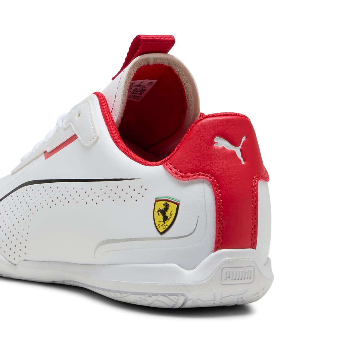 PUMA Scuderia Ferrari Neo Cat 3.0 uniseks sneakers, Rood/Wit, Maat 40,5 thumbnail 5
