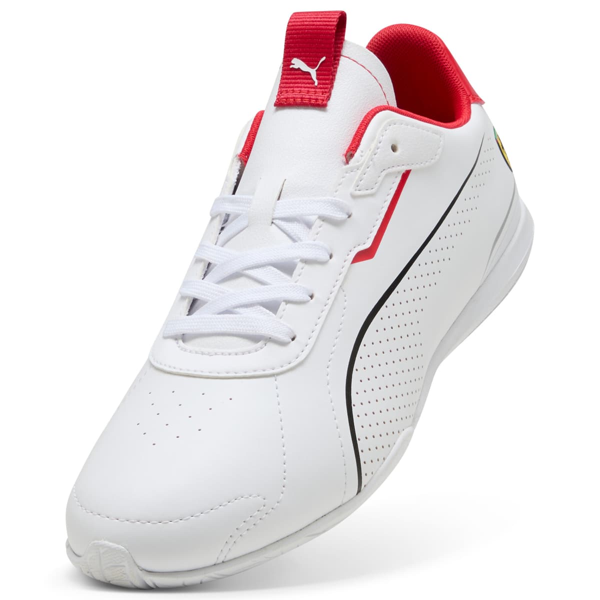PUMA Scuderia Ferrari Neo Cat 3.0 uniseks sneakers, Rood/Wit, Maat 40,5 thumbnail 2