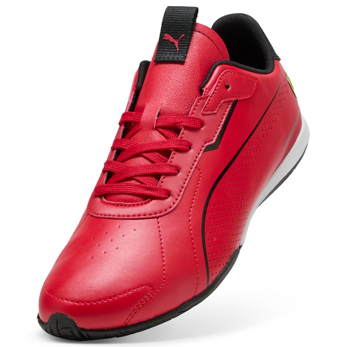 PUMA Scuderia Ferrari Neo Cat 3.0 uniseks sneakers, Zwart/Rood, Maat 46 thumbnail 2