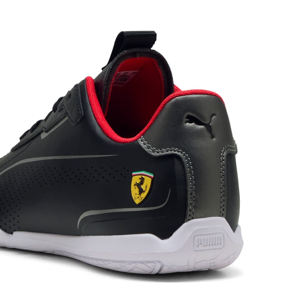 PUMA Scuderia Ferrari Neo Cat 3.0 uniseks sneakers, Zwart/Zilver, Maat 40 thumbnail 5