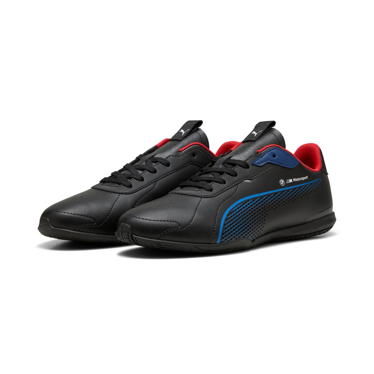 PUMA BMW M Motorsport Neo Cat 3.0 uniseks sneakers, Zwart/Rood, Maat 37,5 thumbnail 6