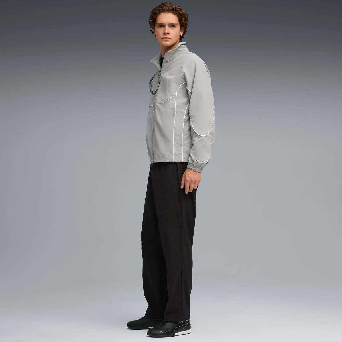 PUMA x ASTON MARTIN ARAMCO F1Â® TEAM Drift Cat 11 uniseks sneakers, Groen/Zwart, Maat 44 thumbnail 7