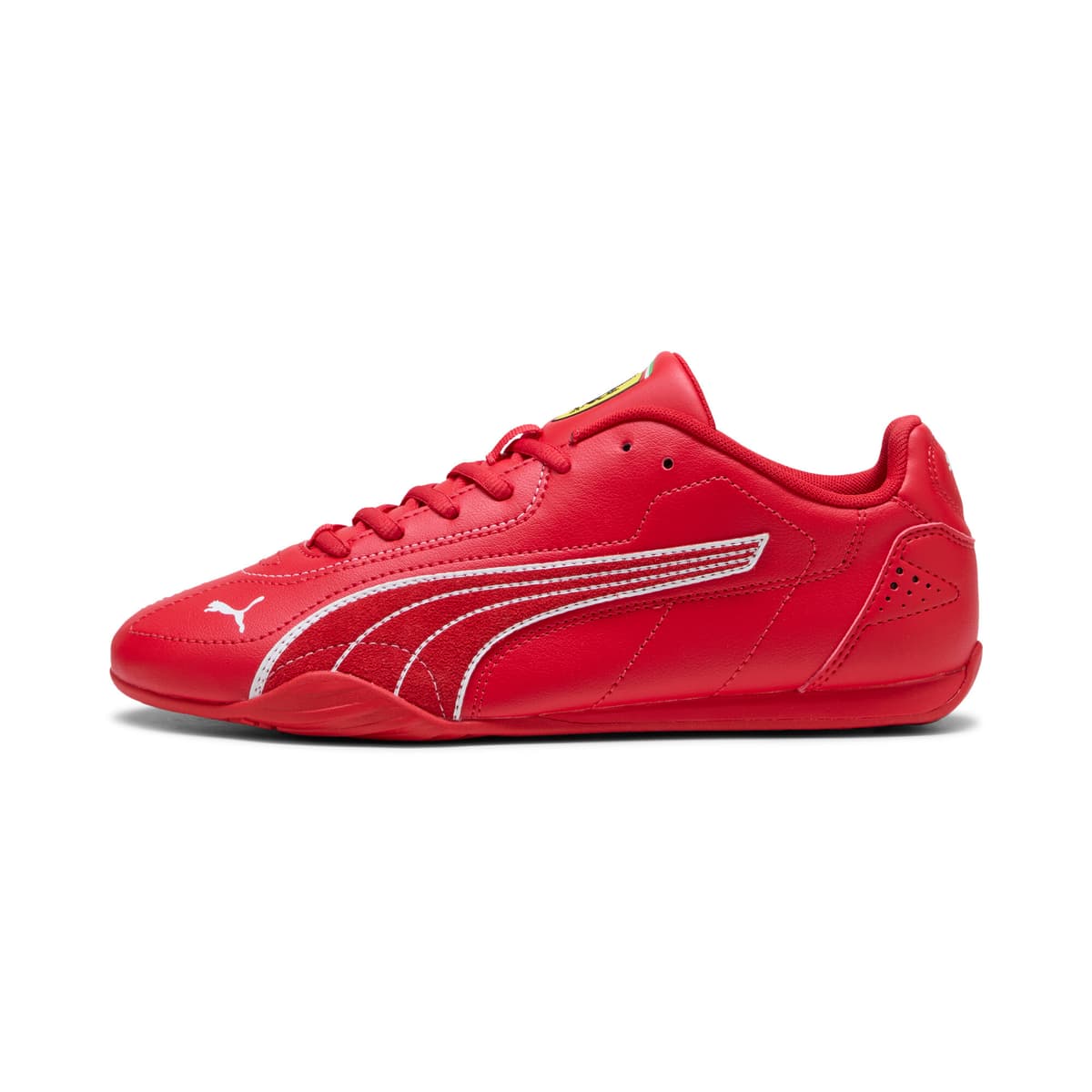 PUMA Scuderia Ferrari Catch uniseks sneakers, Rood/Wit, Maat 45 thumbnail 5