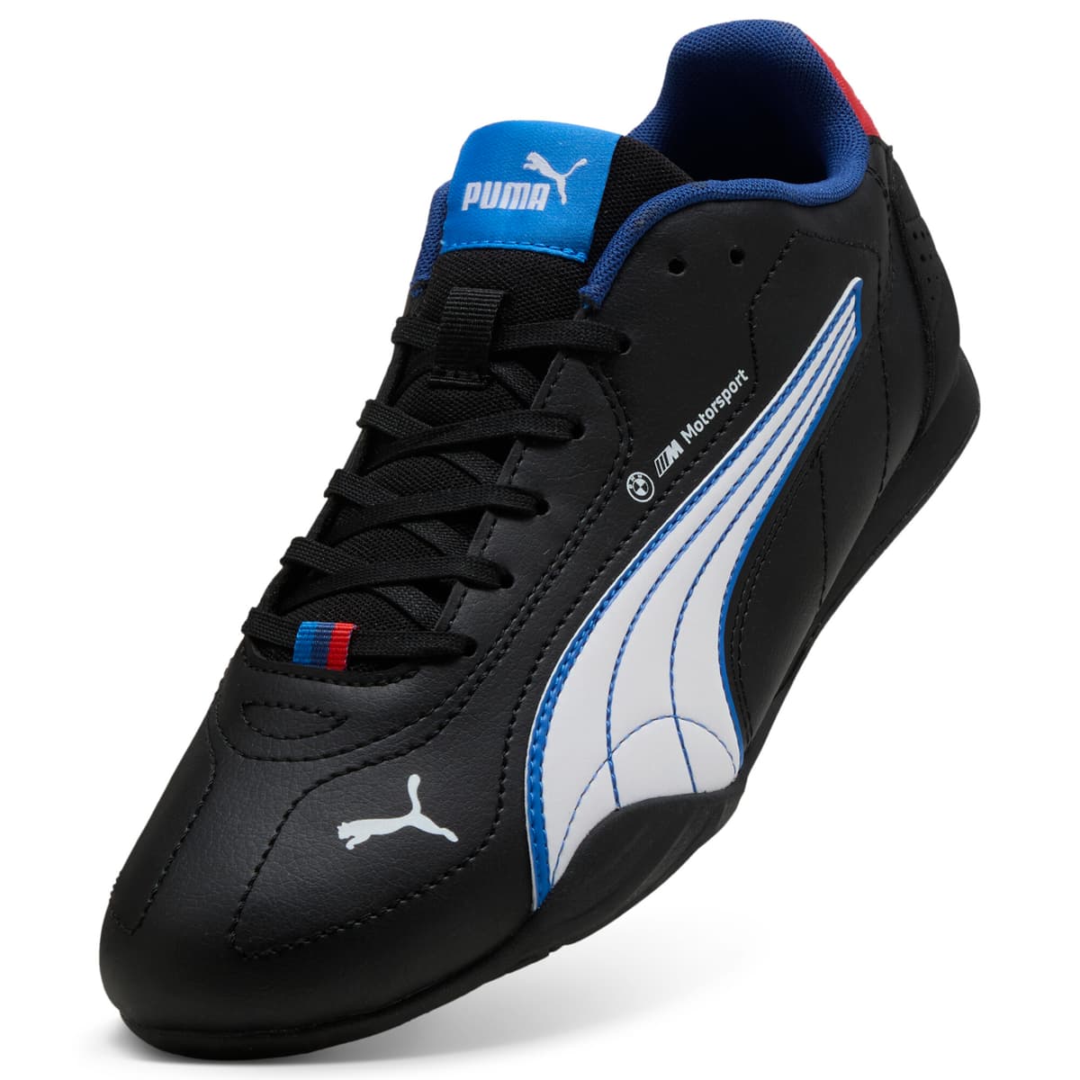 PUMA BMW M Motorsport Catch uniseks sneakers, Zwart/Wit, Maat 41 thumbnail 2