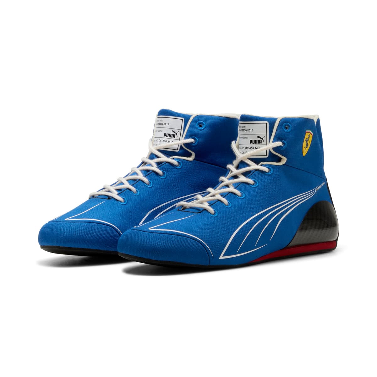 PUMA Scuderia Ferrari HP Monza Speedcat Pro sneakers voor Heren, Blauw/Wit, Maat 46