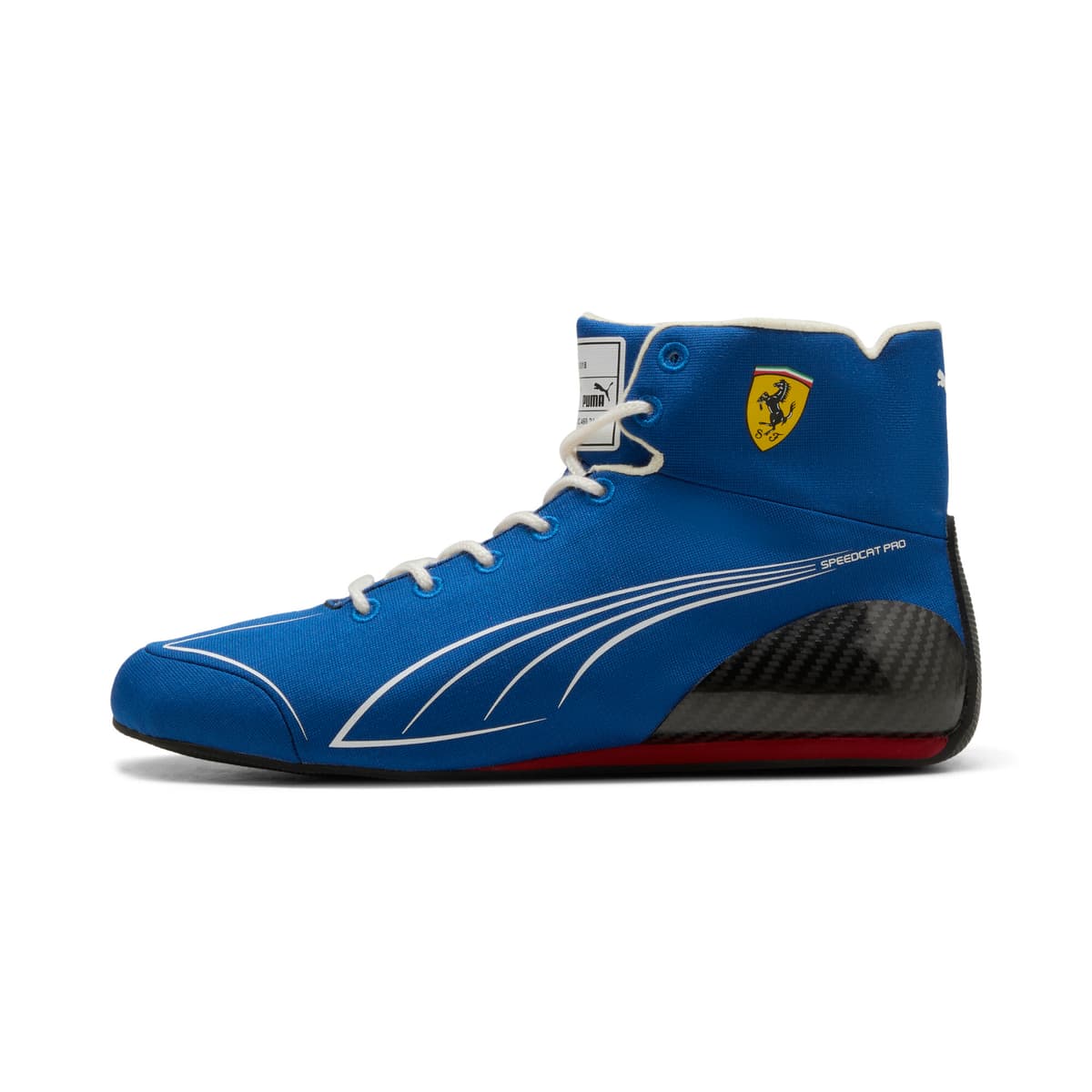 PUMA Scuderia Ferrari HP Monza Speedcat Pro sneakers voor Heren, Blauw/Wit, Maat 46 thumbnail 5