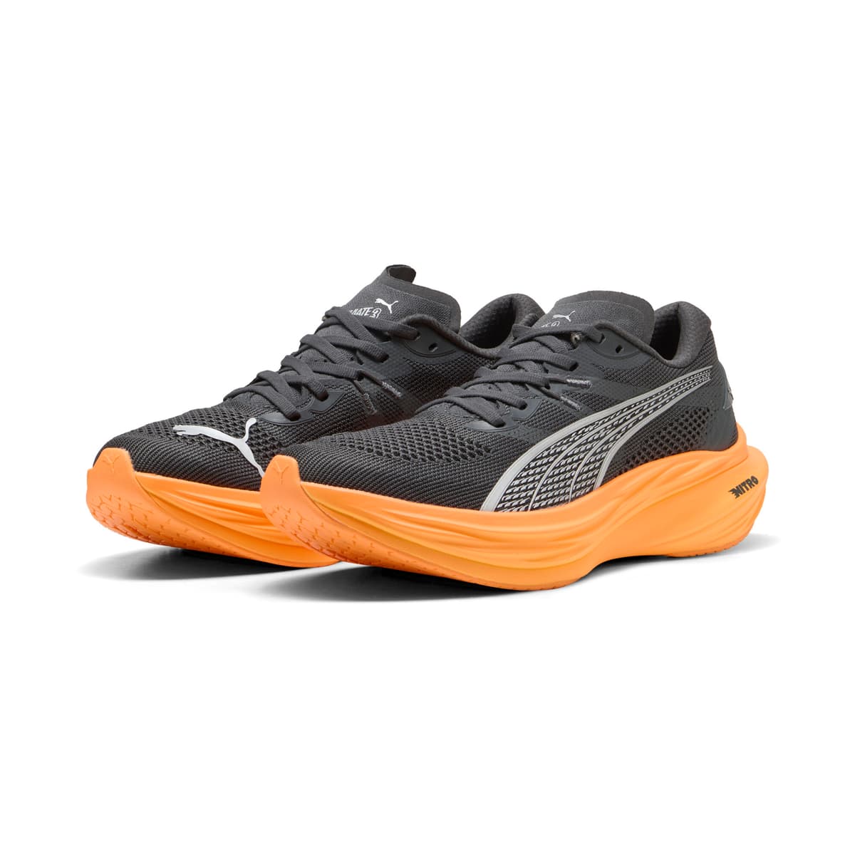 PUMA Deviate NITROâ¢ 3 hardloopschoenen voor Heren, Grijs, Maat 40 thumbnail 6