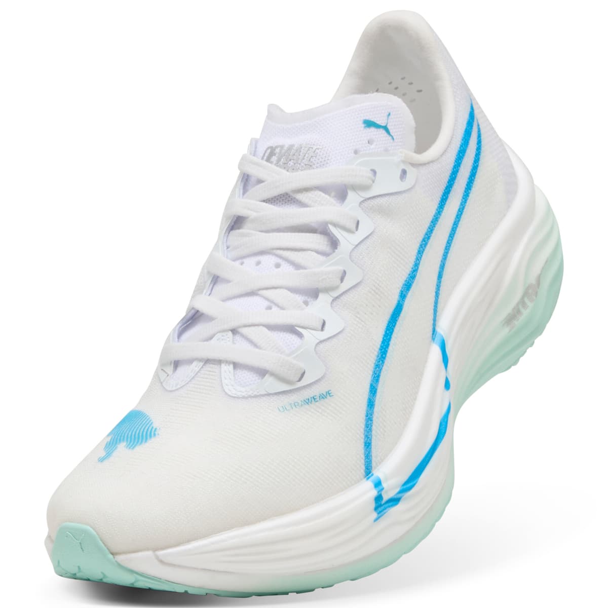 PUMA Deviate NITROâ¢ Elite 3 hardloopschoenen voor Dames, Blauw/Wit, Maat 37 thumbnail 2