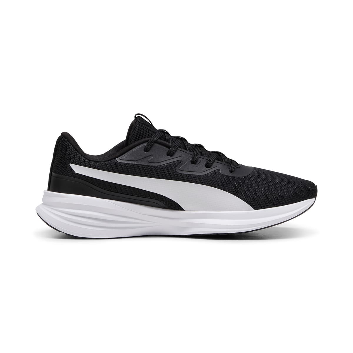 PUMA Night Runner V3 hardloopschoenen, Zwart/Wit, Maat 41 thumbnail 3