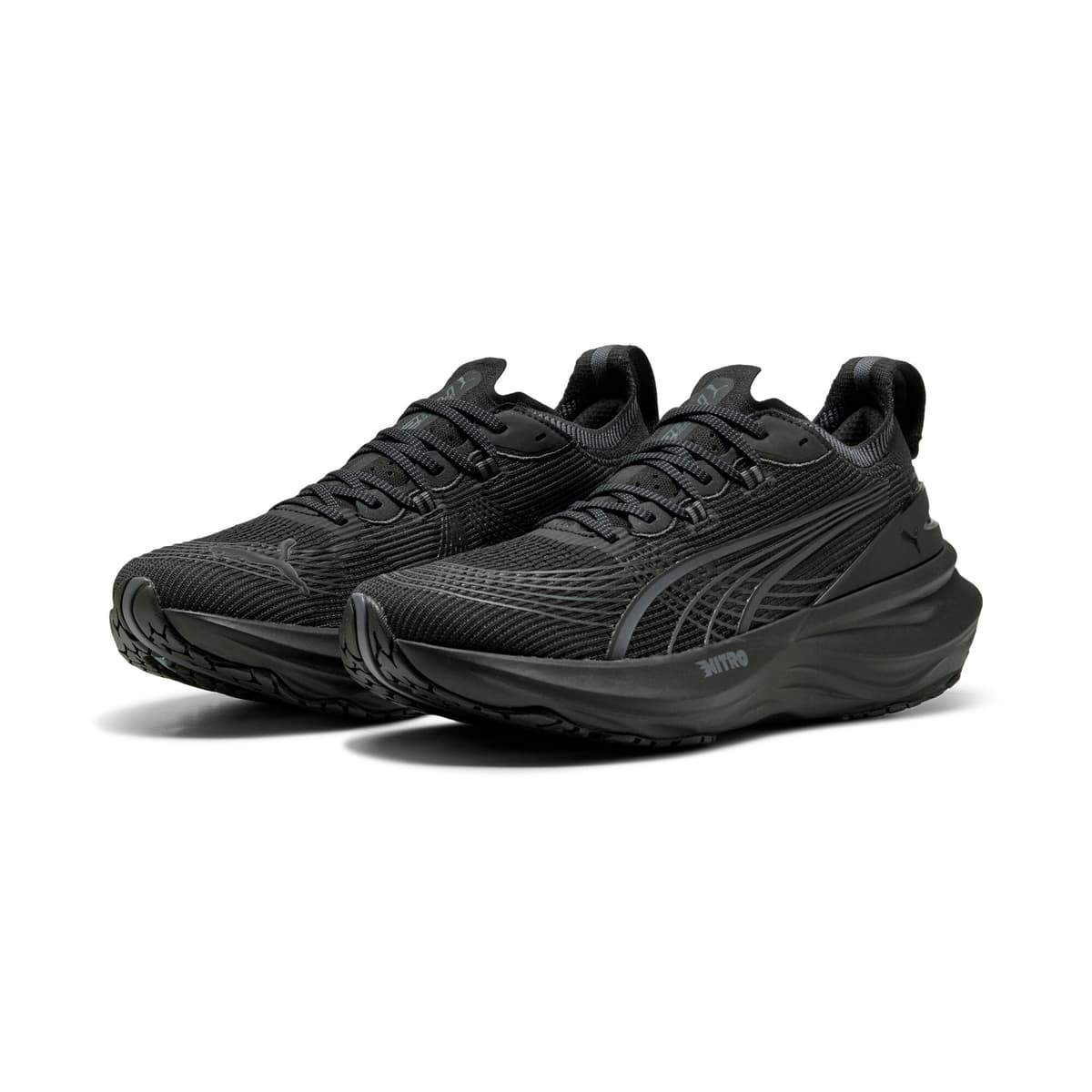 PUMA ForeverRun NITROâ¢ 2 hardloopschoenen voor Heren, Zwart/Grijs, Maat 48,5 thumbnail 6