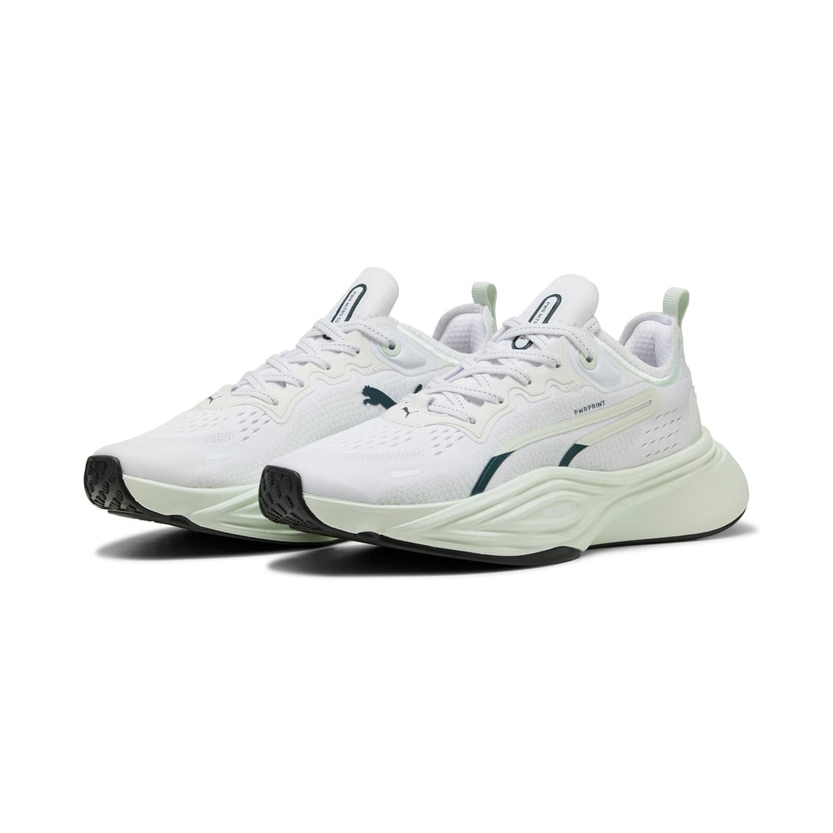 PUMA PWR NITROâ¢ SQD 2 trainingsschoenen voor Dames, Groen/Wit, Maat 39
