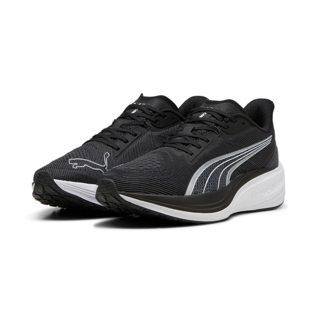 PUMA Darter Pro hardloopschoenen, Zwart/Wit, Maat 47 thumbnail 6