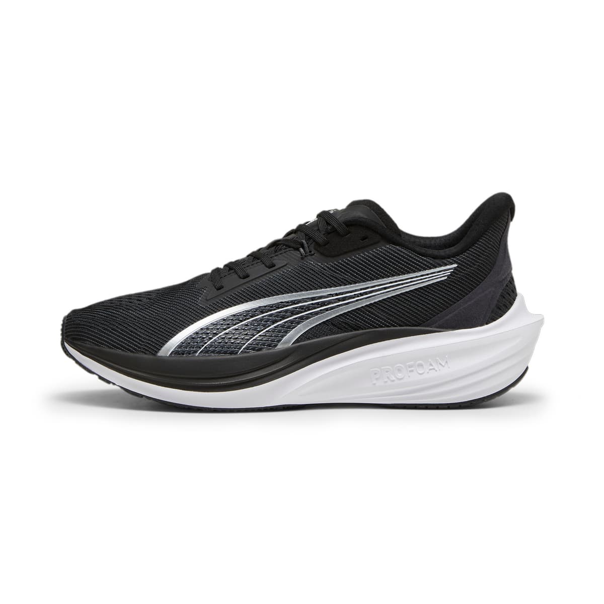 PUMA Darter Pro hardloopschoenen, Zwart/Wit, Maat 47