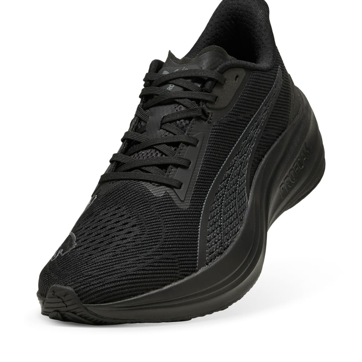 PUMA Darter Pro hardloopschoenen, Zwart/Grijs, Maat 35,5 thumbnail 2