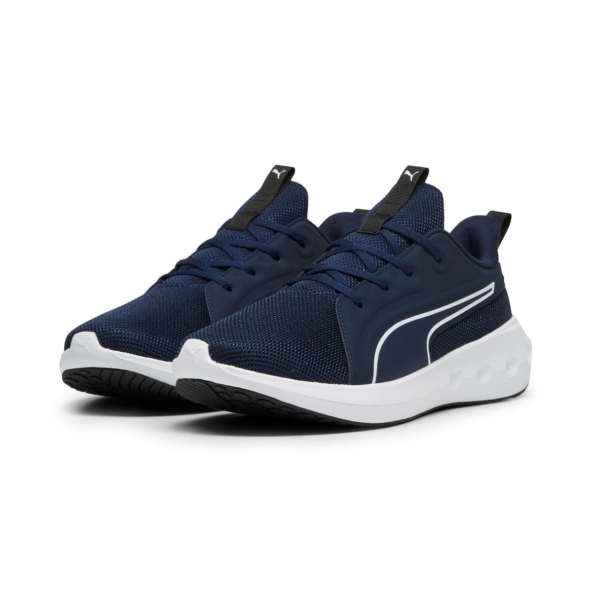 PUMA SOFTRIDE Carson hardloopschoenen, Blauw/Zwart/Wit, Maat 47 thumbnail 6