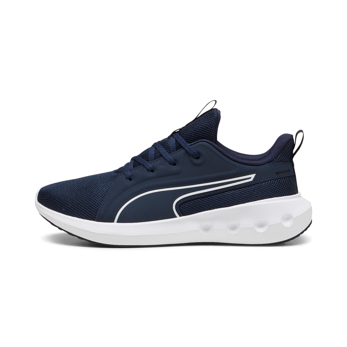 PUMA SOFTRIDE Carson hardloopschoenen, Blauw/Zwart/Wit, Maat 47