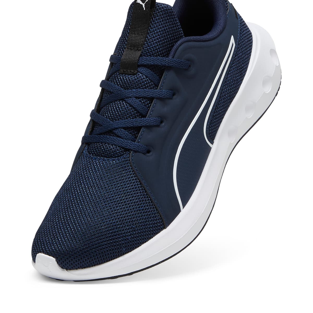 PUMA SOFTRIDE Carson hardloopschoenen, Blauw/Zwart/Wit, Maat 47 thumbnail 2