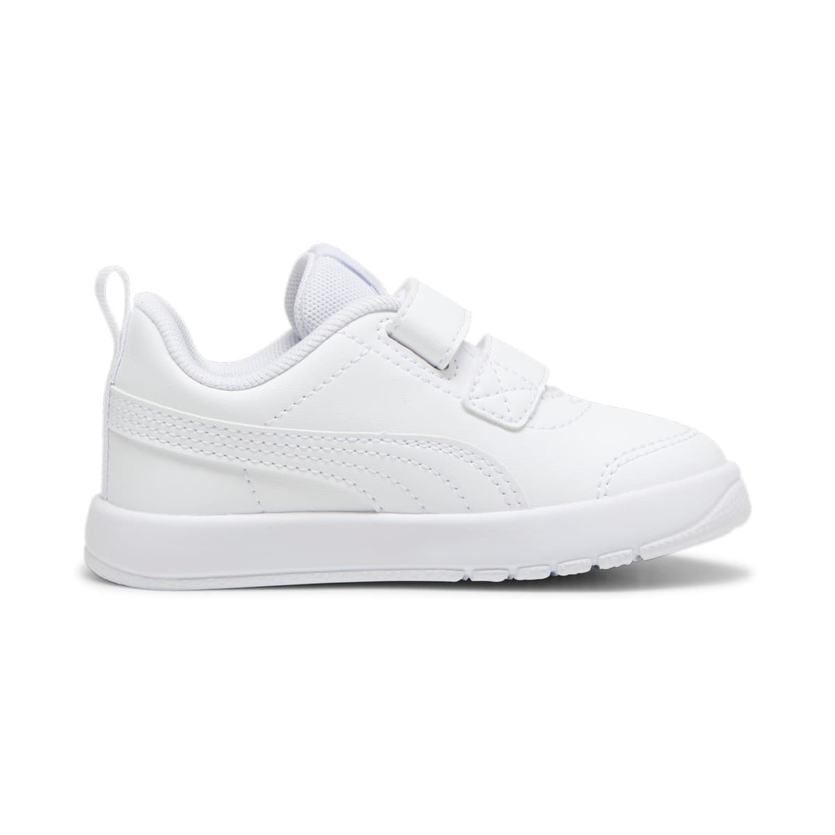PUMA Courtflex V3 sneakers, Wit/Zilver, Maat 21 thumbnail 3