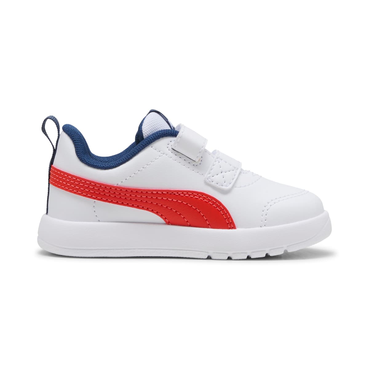 PUMA Courtflex V3 sneakers, Blauw/Rood/Wit, Maat 27 thumbnail 3
