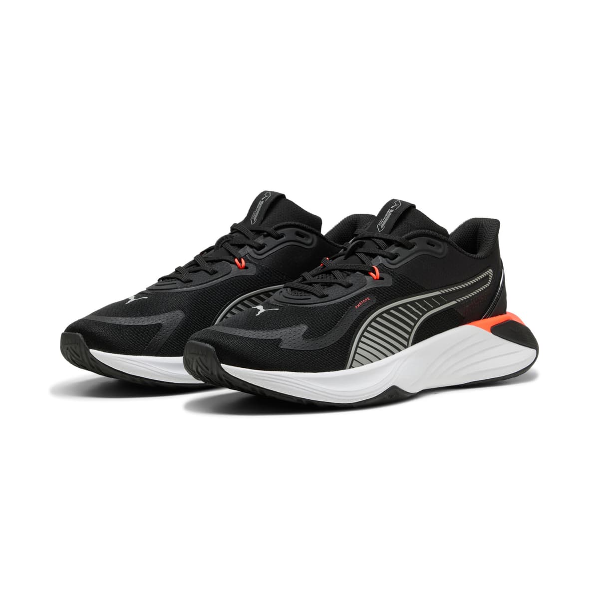 PUMA PWR Hybride trainingsschoenen, Zwart/Rood/Wit, Maat 45 thumbnail 6