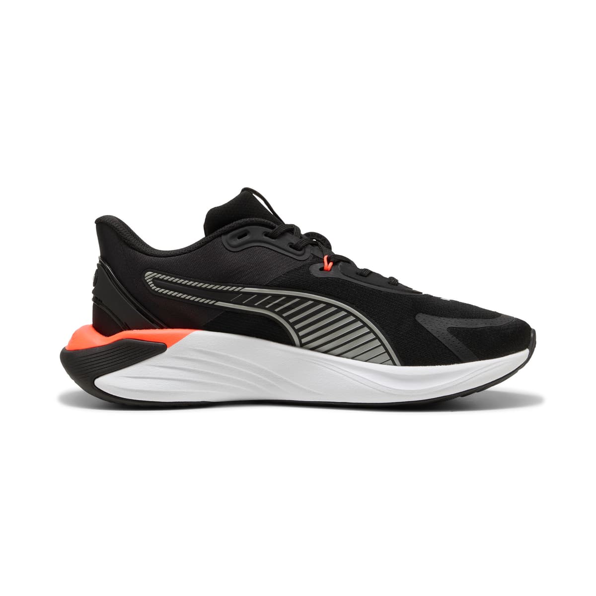 PUMA PWR Hybride trainingsschoenen, Zwart/Rood/Wit, Maat 45 thumbnail 3
