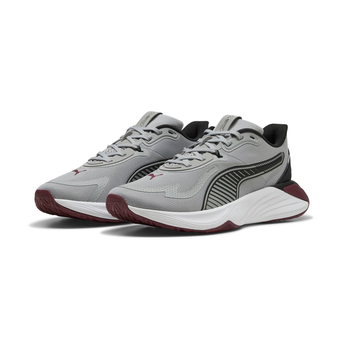 PUMA PWR Hybride trainingsschoenen, Zwart/Grijs, Maat 42,5 thumbnail 6