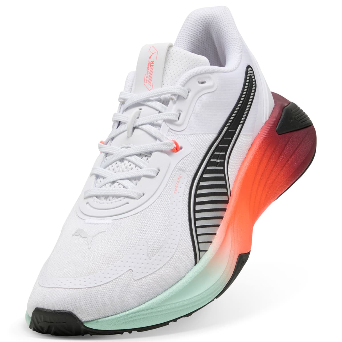 PUMA PWR Hybride trainingsschoenen, Rood/Wit, Maat 48 thumbnail 2