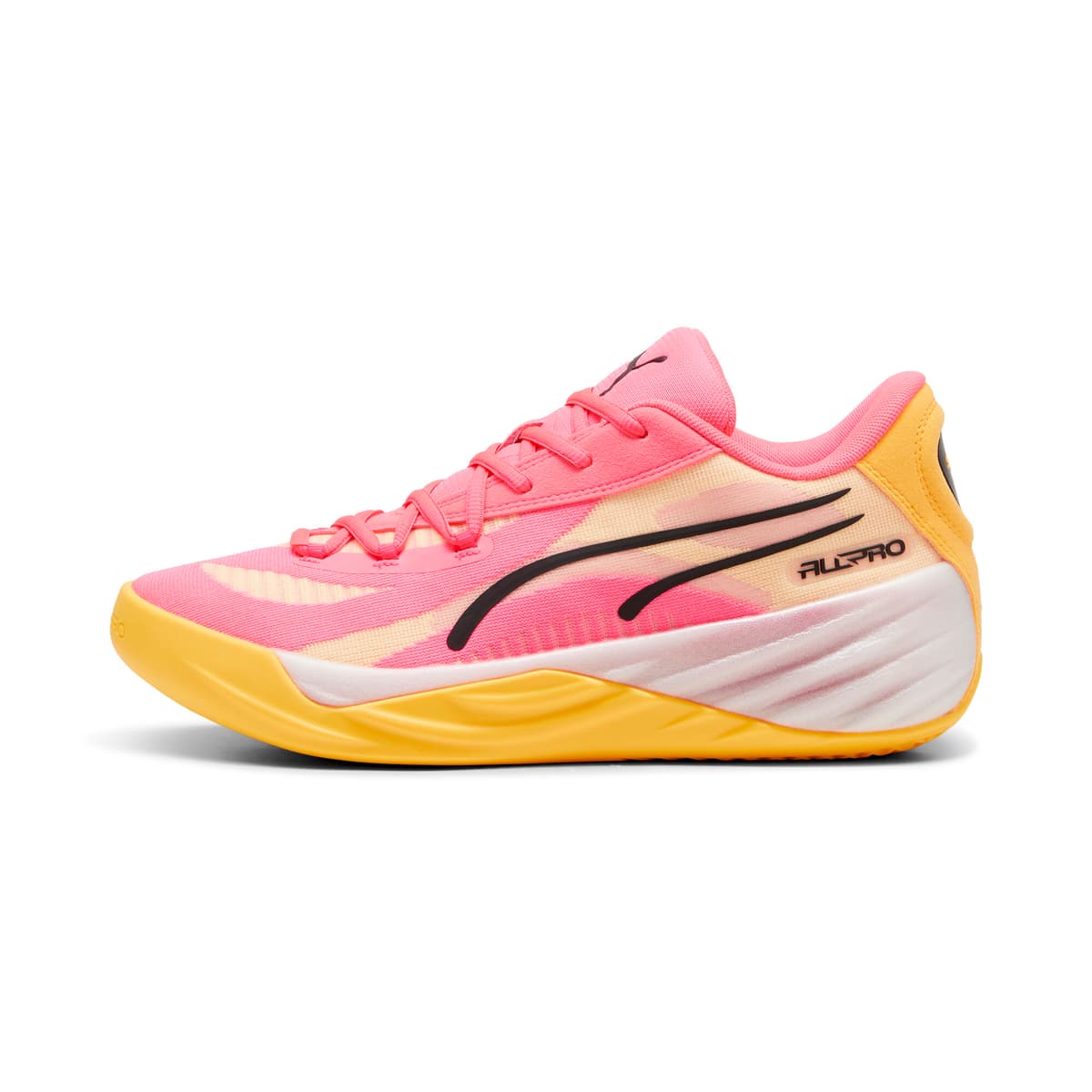 PUMA All-Pro NITROâ¢ basketbalschoenen, Zwart, Maat 42