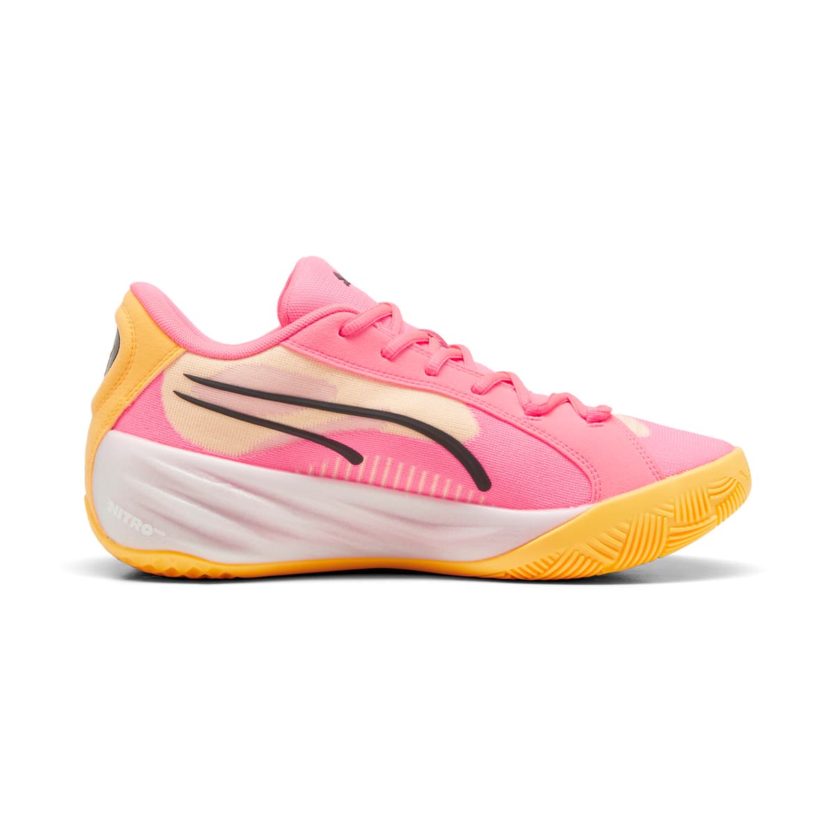 PUMA All-Pro NITROâ¢ basketbalschoenen, Zwart, Maat 42 thumbnail 3
