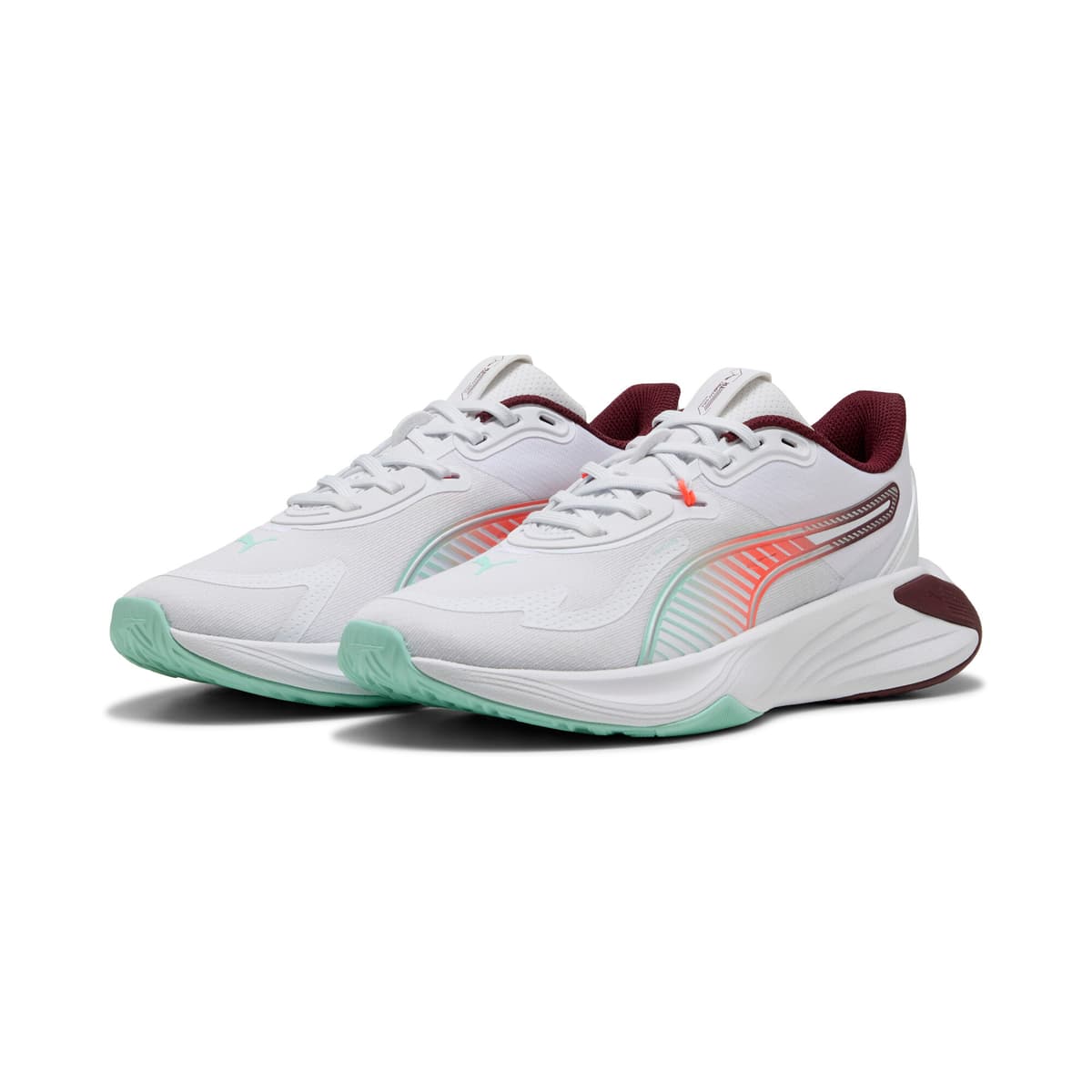 PUMA PWR Hybrid trainingsschoenen voor Dames, Wit, Maat 38