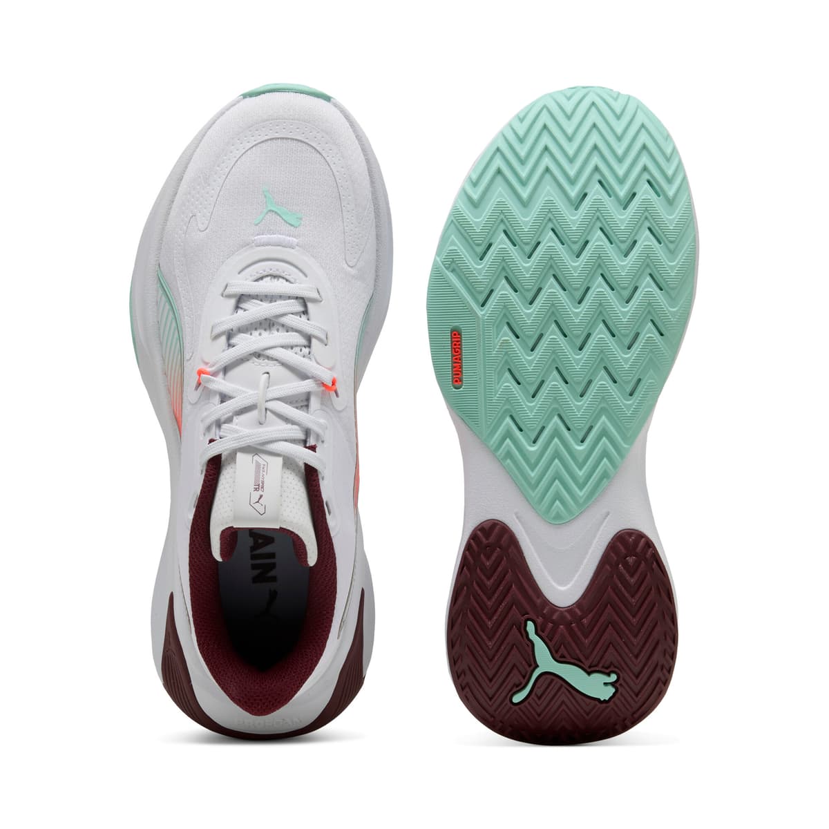 PUMA PWR Hybrid trainingsschoenen voor Dames, Wit, Maat 38 thumbnail 4