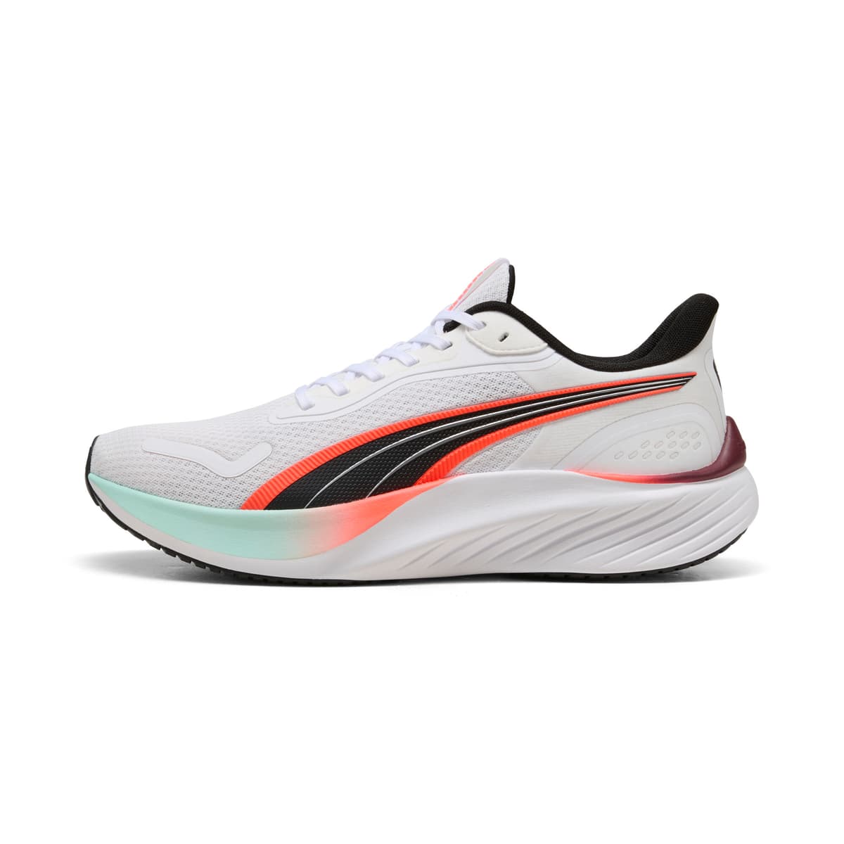 PUMA Pounce Lite hardloopschoenen, Rood/Wit, Maat 44,5 thumbnail 5