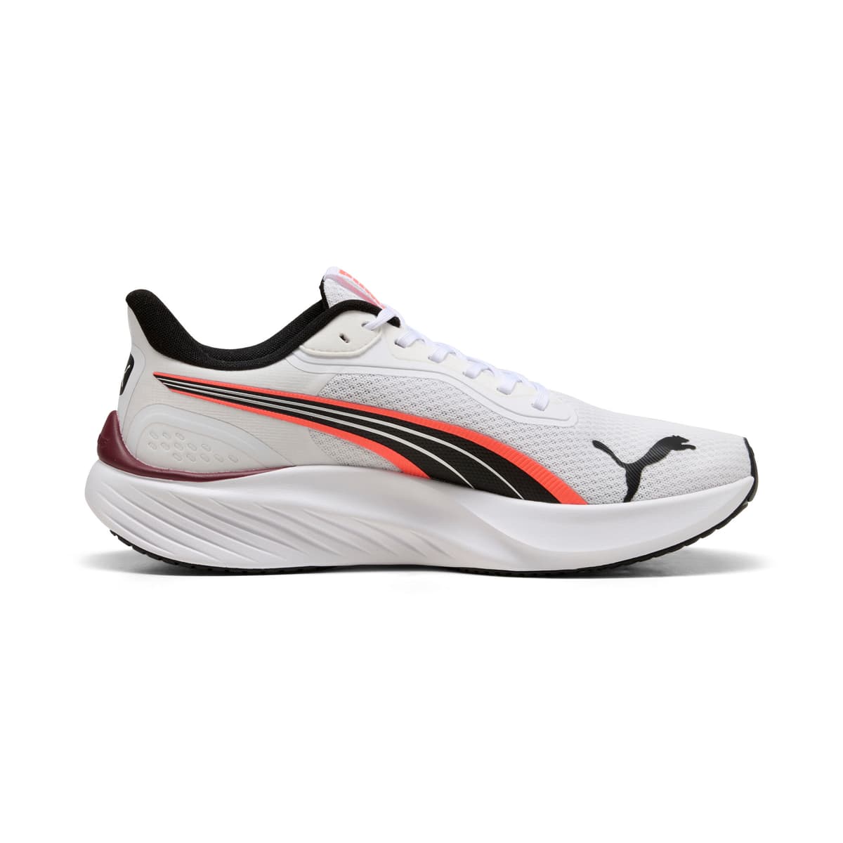 PUMA Pounce Lite hardloopschoenen, Rood/Wit, Maat 44,5 thumbnail 3