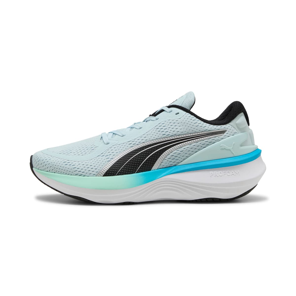 PUMA Scend Pro 2 hardloopschoenen, Zwart/Zilver, Maat 38,5