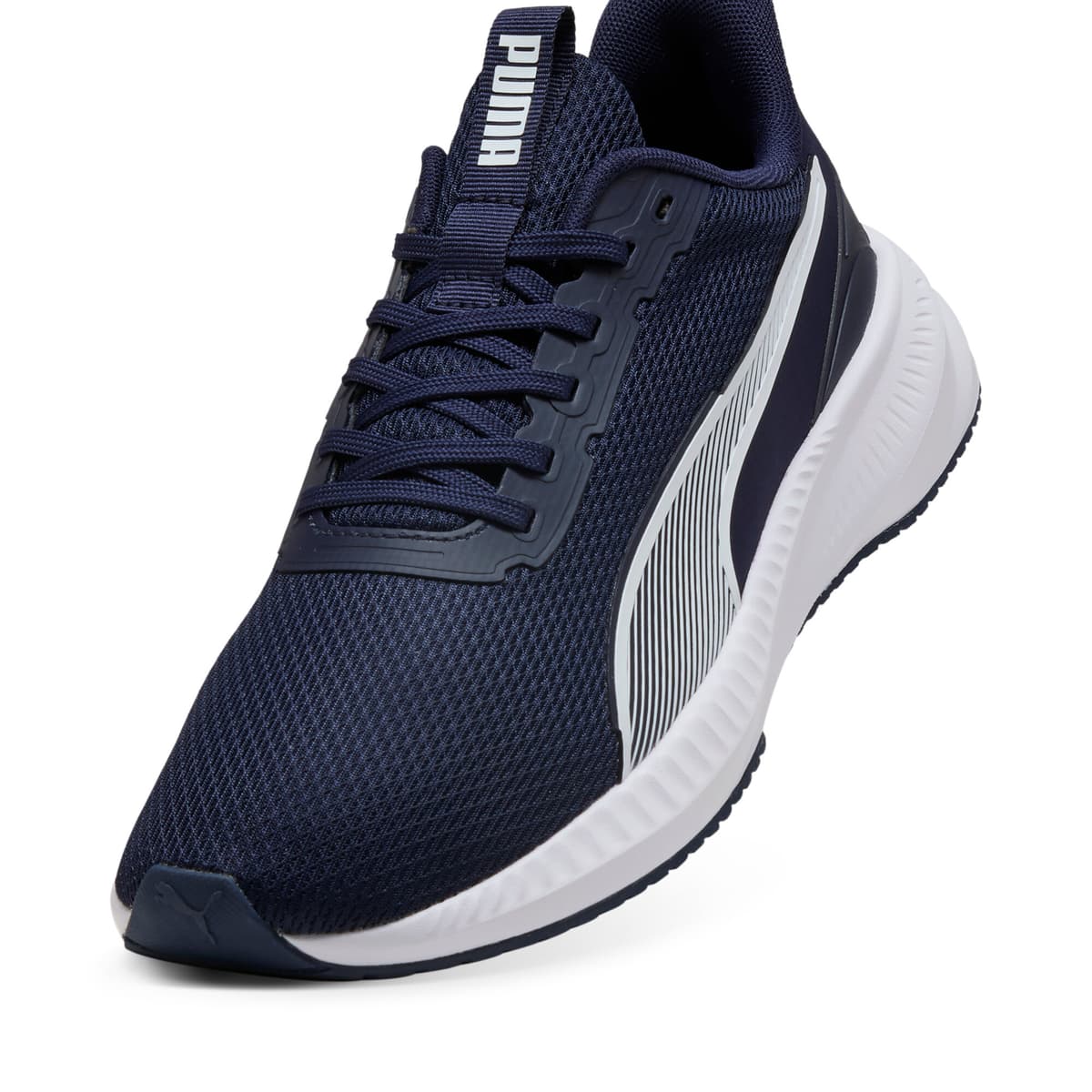 PUMA Flyer Lite 3 hardloopschoenen, Blauw/Wit, Maat 44,5 thumbnail 2