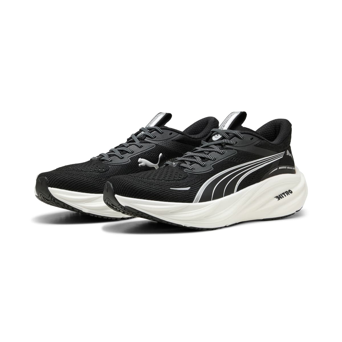 PUMA Magnify NITROâ¢ 3 hardloopschoenen voor Heren, Zwart/Wit, Maat 46 thumbnail 6