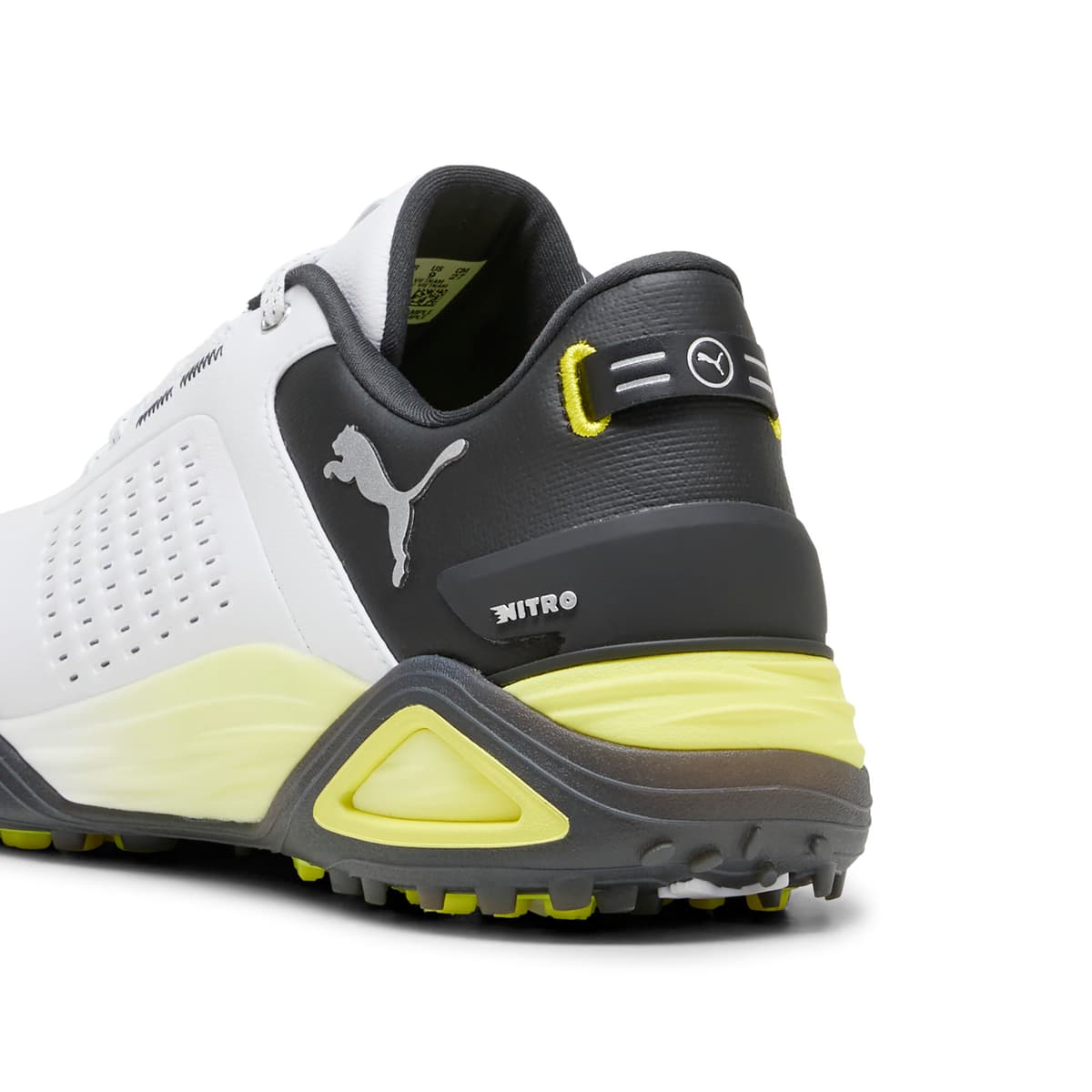 PUMA Shadowcat NITROâ¢ leren golfschoenen voor Heren, Zwart/Wit, Maat 42,5 thumbnail 5