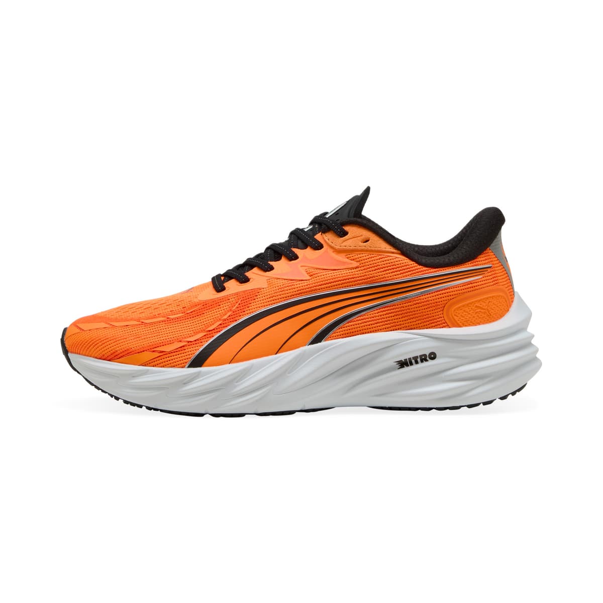 PUMA Velocity NITROâ¢ 4 hardloopschoenen voor Heren, Zwart, Maat 39
