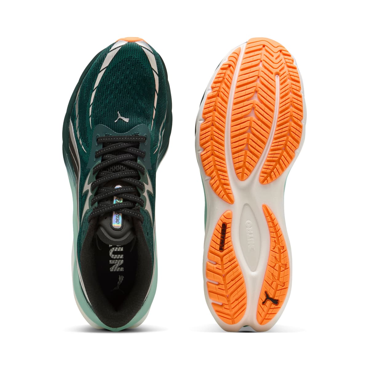 PUMA Velocity NITROâ¢ 4 hardloopschoenen voor Heren, Groen, Maat 44,5 thumbnail 4