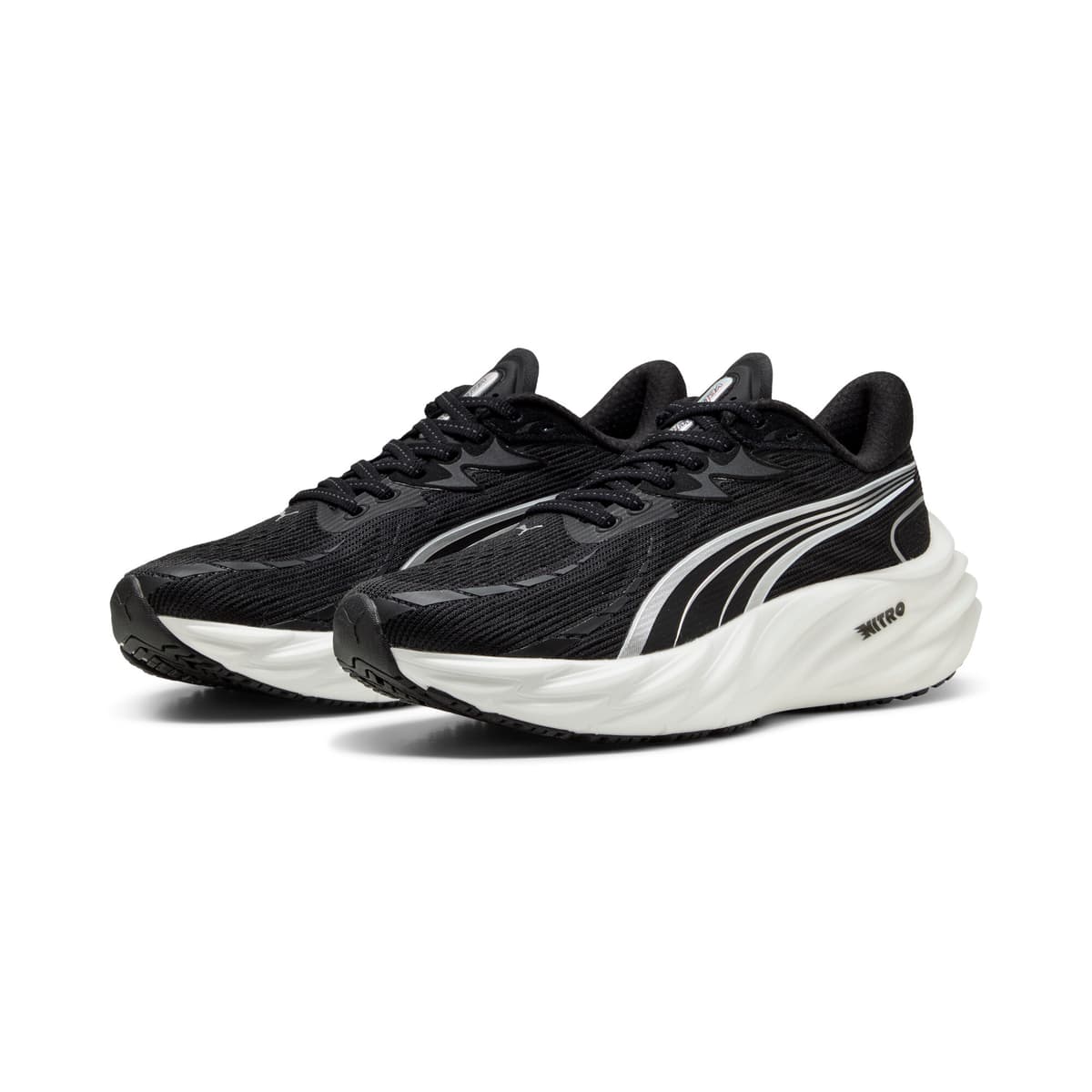 PUMA Velocity NITROâ¢ 4 hardloopschoenen voor Dames, Zwart/Wit, Maat 42,5 thumbnail 6