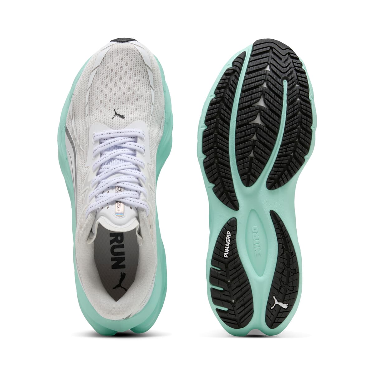 PUMA Velocity NITROâ¢ 4 hardloopschoenen voor Dames, Wit, Maat 40,5 thumbnail 4