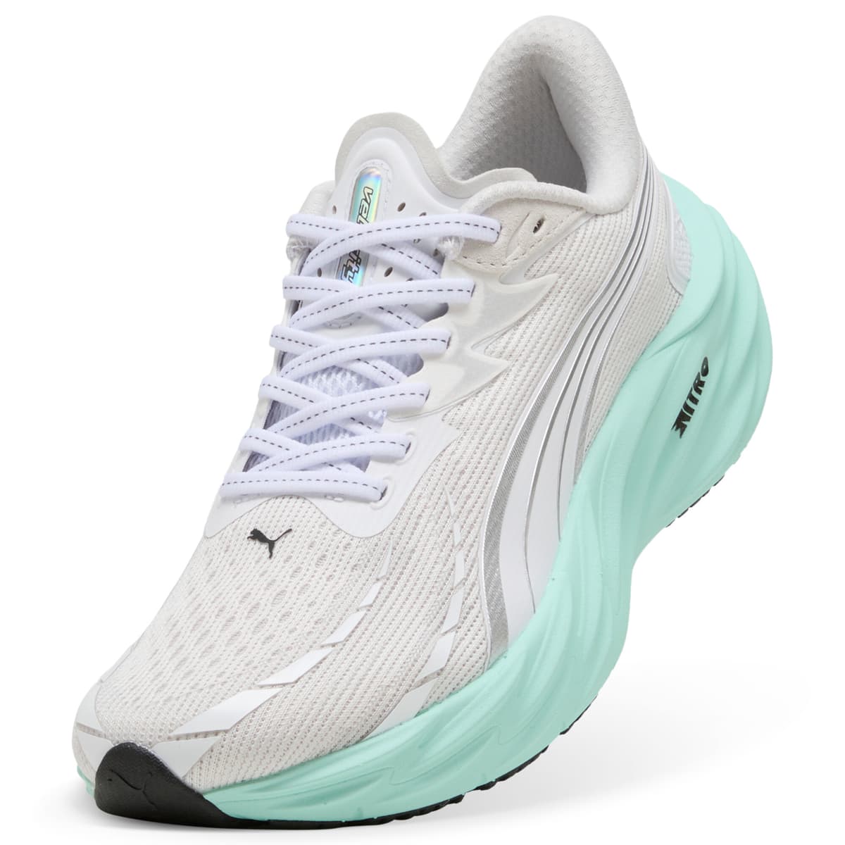 PUMA Velocity NITROâ¢ 4 hardloopschoenen voor Dames, Wit, Maat 40,5 thumbnail 2
