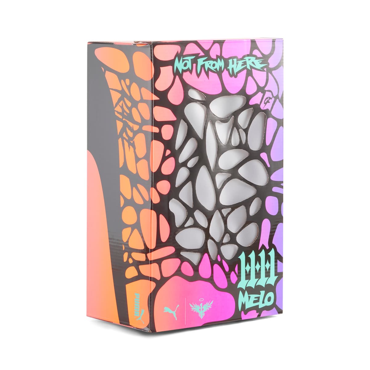 PUMA MB.04 Be You uniseks basketbalschoenen, Groen/Zwart, Maat 42,5 thumbnail 2